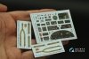 Quinta Studio QD32199 B-25H Mitchell 3D-Printed & coloured Interior on decal paper (HK models) 1/32
